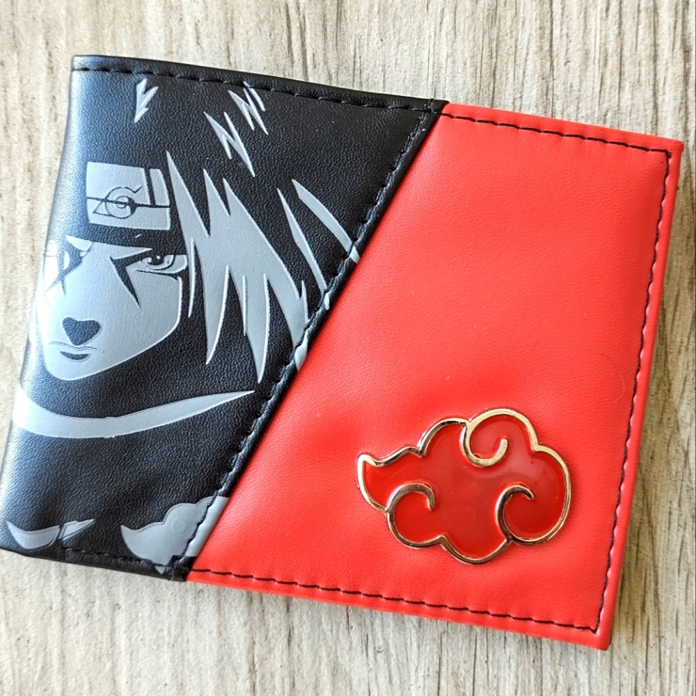 NEW Naruto Akatsuki Itachi anime wallet - Picture 1 of 4